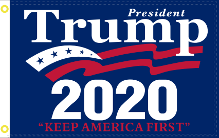 3'X5' PRESIDENT TRUMP 2020 KEEP AMERICA FIRST FLAG 100D ROUGH TEX ®