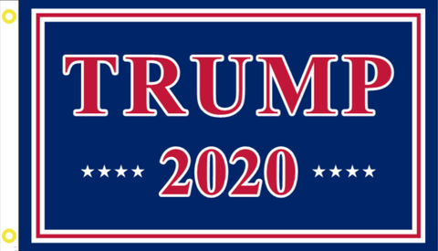 Trump 2020 Blue Flag 100D Rough Tex® (Multiple Sizes)