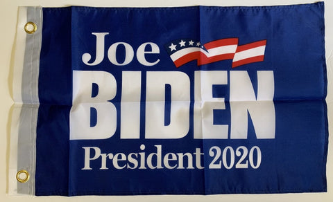 Joe Biden Democratic Party 2020 Presidential Blue Single Sided 12"X18" Boat Flag Inch DuraLite® 68D Nylon