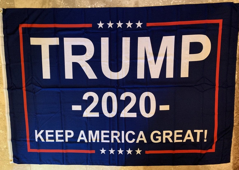 4'X6' TRUMP 2020 KAG BLUE KEEP AMERICA GREAT FLAG 100D ROUGH TEX ®