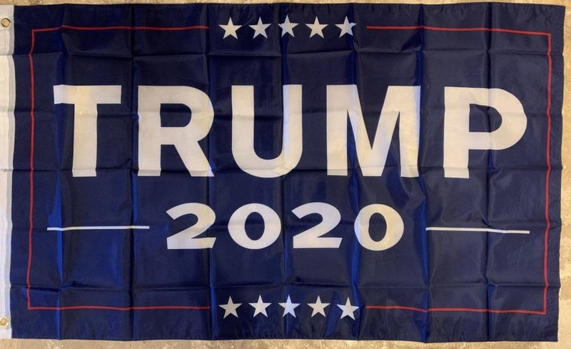 TRUMP 2020 BLUE 3'X5' Rough Tex® 68D Nylon