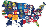 (3x5ft) Pick Your State Flag(s) US States Flags 3x5