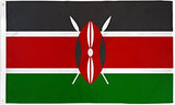 Kenya  3'X5' Flag Rough Tex® 100D