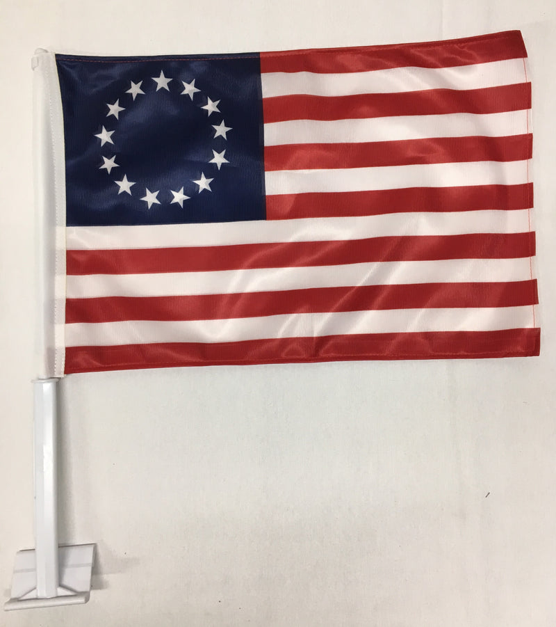 Betsy Ross Flag  - 12''X18'' Car Flag