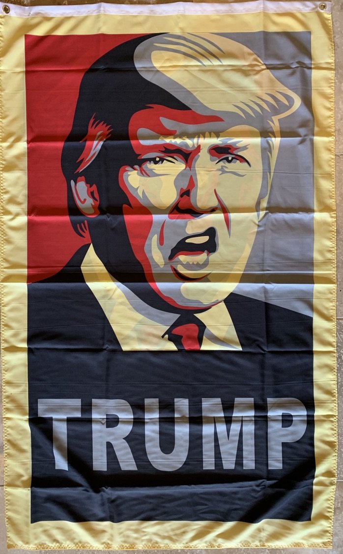 Trump Art Double Sides Flag Rough Tex ® 3'x5' 100D Flags