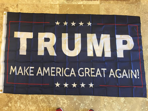 TRUMP FLAG 68D NYLON 3'X5' MAGA