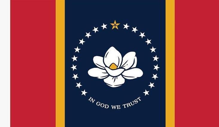 Mississippi Magnolia State Flag 3'X5' Rough Tex® 100D