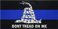 Police Gadsden Bumper Sticker