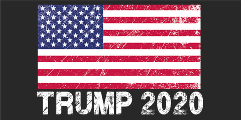 USA Trump 2020 Vintage - Bumper Sticker