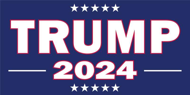 Trump 2024- Bumper Sticker