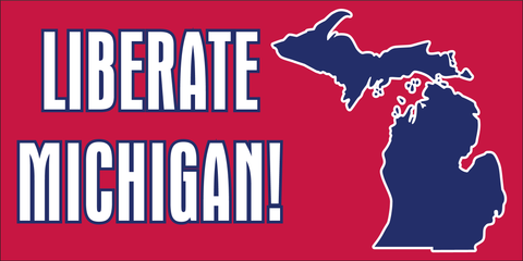 Liberate Michigan!- Bumper Sticker