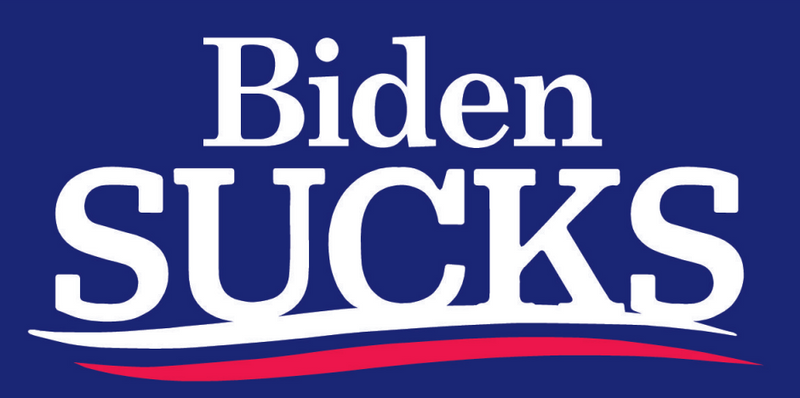 Biden Sucks Bumper Sticker