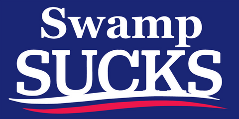 Swamp Sucks Bumper Sticker