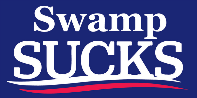 Swamp Sucks Bumper Sticker