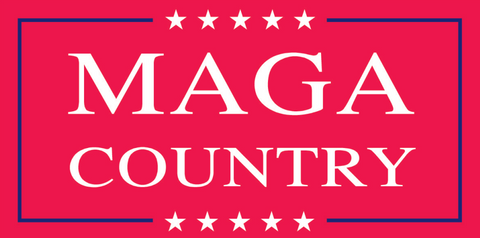 M A G A Country Bumper Sticker