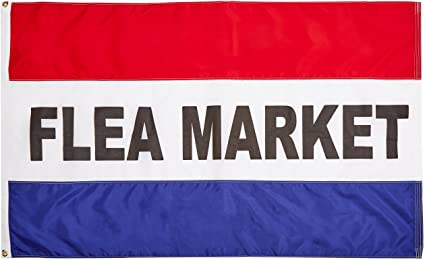 Flea Market  3'X5' Flag ROUGH TEX® 100D