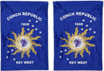 Conch Republic 18"X12" Inch Double Sided Garden Flag Rough Tex® Polyester - With Sleeve