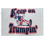 Keep On Trumpin' Double Sided Flag - 3'X5' Rough Tex® 100D