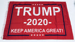 TRUMP 2020 KAG KEEP AMERICA GREAT RED DOUBLE SIDED  2'X3' Rough Tex® 100D Nylon