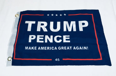 TRUMP PENCE M A G A Double Sided Flag- 12''x18'' Rough Tex®