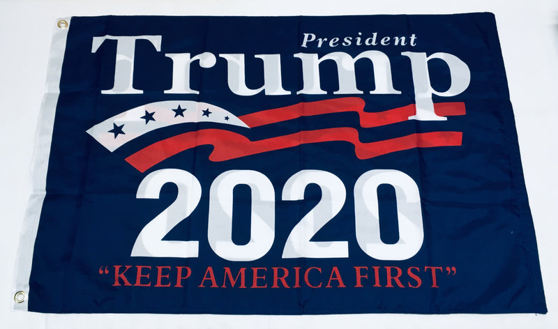 Double Sided President Trump 2020 Official Campaign Flag Rough Tex ® 2'x3' 100D