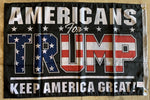 Americans For Trump KAG Keep America Great Double Sided Flag Rough Tex ® 2'X3' 100D