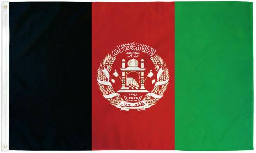 Afghanistan 3'X5' Flag Rough Tex® 100D