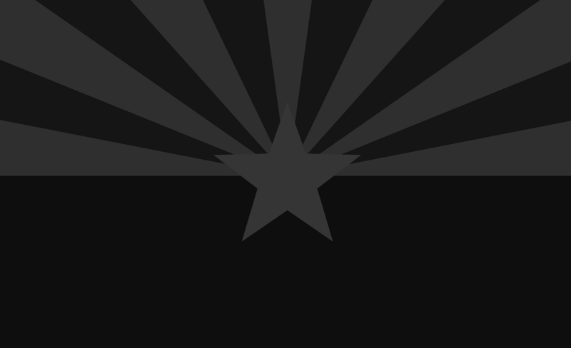 Arizona Blackout 3'X5' Flag ROUGH TEX® 68D