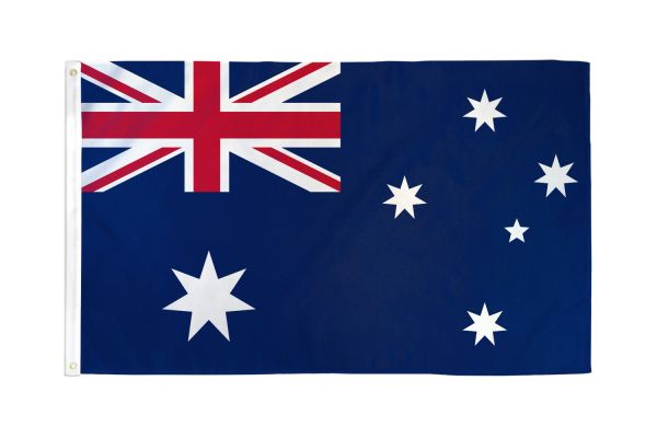 Australia 3'X5' Country Flag ROUGH TEX® 68D Nylon