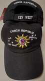 Conch Republic Black Washed - Cap