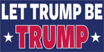 288 ASSORTED TRUMP BUMPER STICKERS (12 of each of 24 designs!) retail value $576