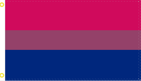 Bisexual Pride 3'X5' Flag Rough Tex® 100D