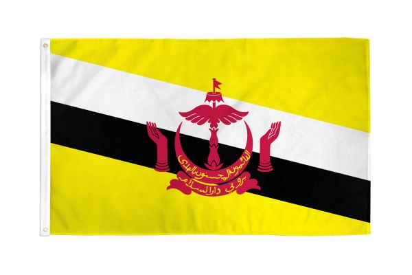 Brunei 3'X5' Country Flag ROUGH TEX® 68D Nylon