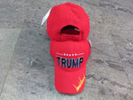 Trump Red Signature Series Style Embroidered Cap