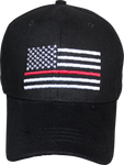 Fire Fighters Matter Memorial Red Line Black Cap