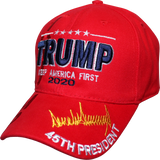 Cap - Trump KAF 45th Signature With Shadow