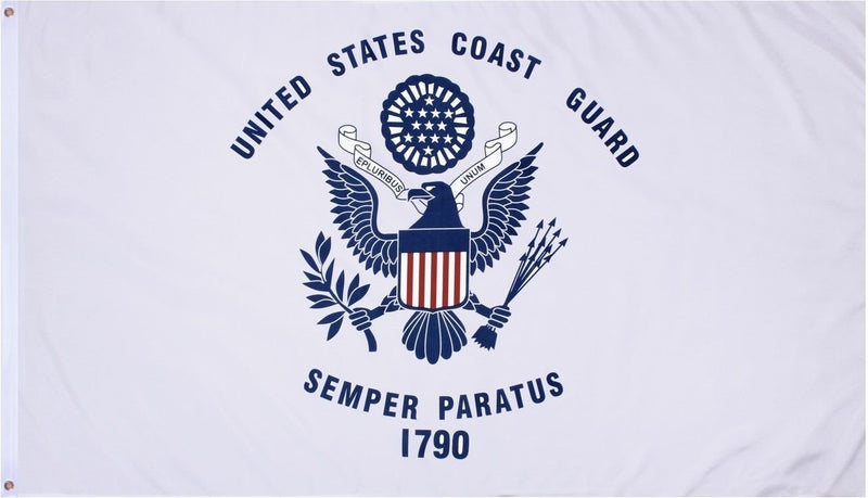 Coast Guard Flag 100D Rough Tex® (Multiple Sizes)