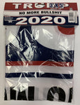 Trump No More Bullshit 2020 #2 Red White Blue 3'X5' Double Sided Flag- Rough Tex® 100D