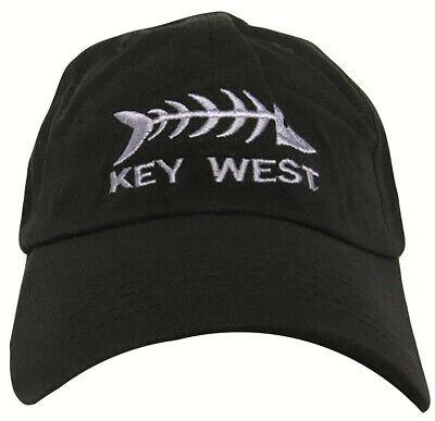 Key West Fishbones Dark Olive Green - Cap