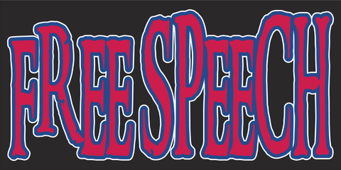 Free Speech - Bumper Sticker