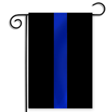 Back the Blue Garden Flag