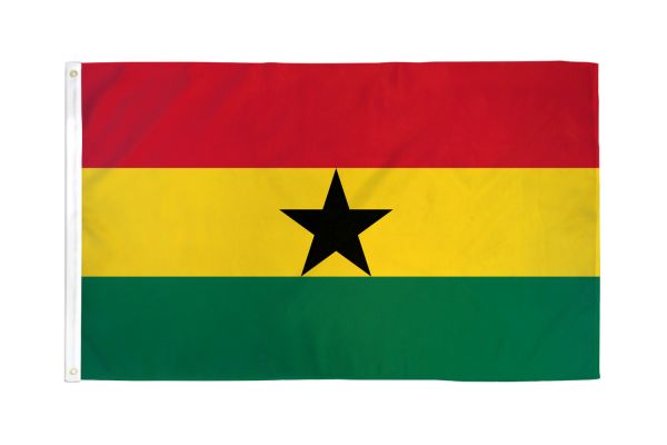 Ghana 3'X5' Country Flag ROUGH TEX® 68D Nylon