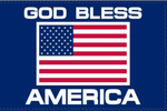 God Bless America USA 3'X5' Flag ROUGH TEX® 100D