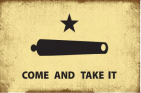 Gonzales Come & Take It Vintage 3'X5' Flag ROUGH TEX® 100D DBL Sided