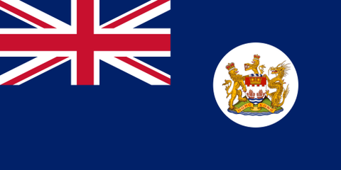 Hong Kong 1959 Blue 3'X5' Flag ROUGH TEX® 68D