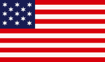 USA 1777 Hopkinson 3'X5' Flag ROUGH TEX® 68D