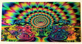 Magic Mushroom Holographic Psychedelic Chrome 2.5"x3" Bumper Sticker