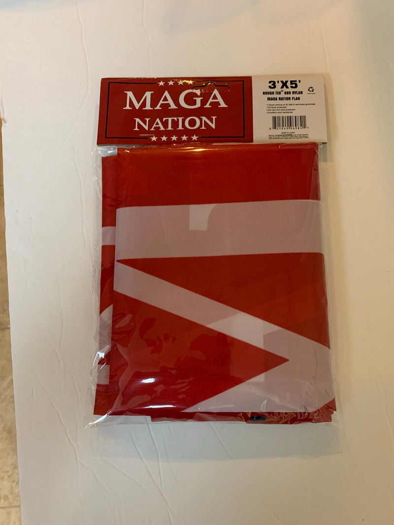 MAGA Nation 3'X5' Flag ROUGH TEX® 68D