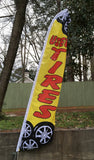 USED TIRES SWOOPER FLAG