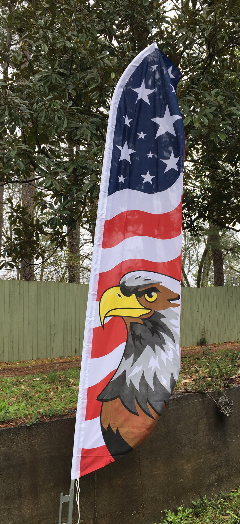 USA Eagle Swooper Flag